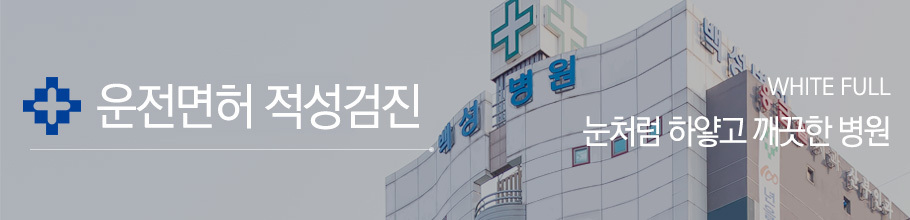 운전면허적성검진